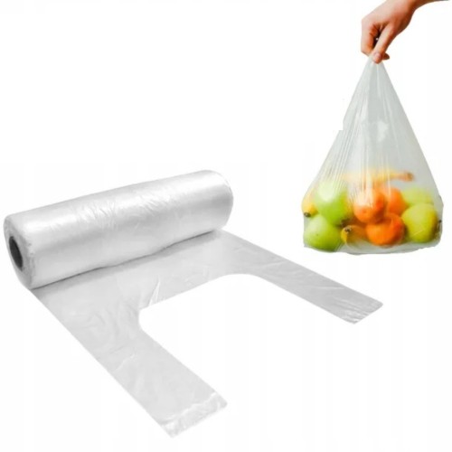 Reklamówki HDPE na rolce 100 sztuk